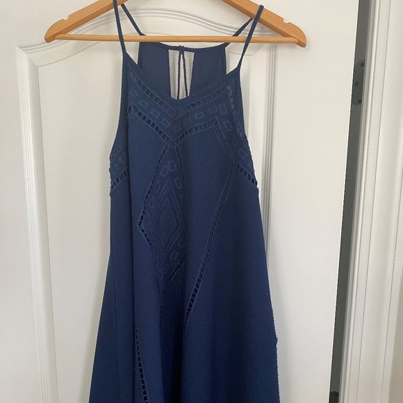 J.O.A. Los Angeles navy blue dress, small - Picture 1 of 2